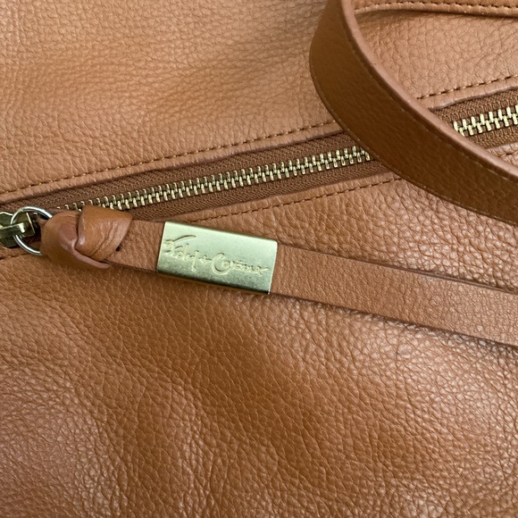 Foley & Corrina bag shoulder fold over or short handle. Soft - Picture 2 of 9